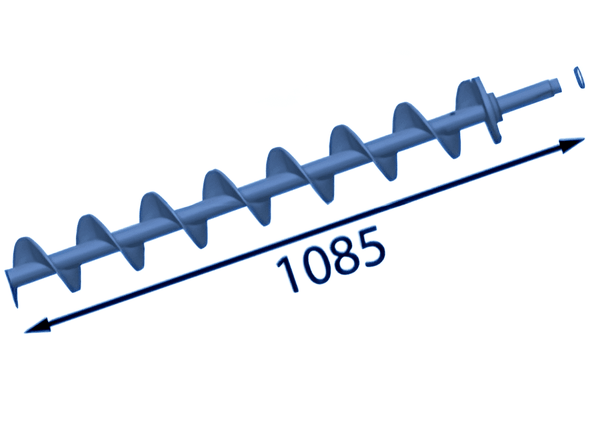 1085 мм Малий спіральний вал (правий) для Eschlböck ®