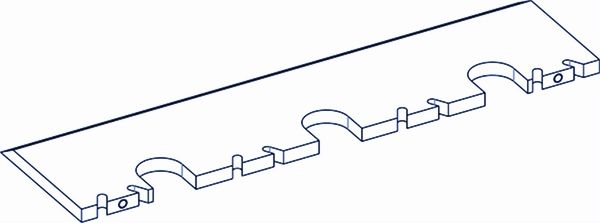 375,5x101,6x9,5 мм Контрніж для Precision