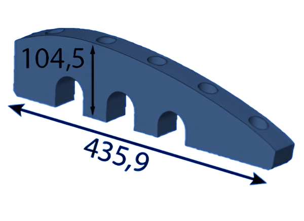 435,9x104,5x10 мм Частина ротора для Albach ®