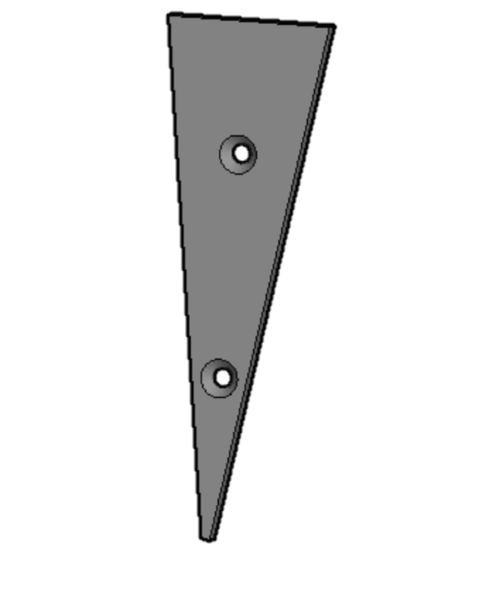 6 мм зношений металевий лист для повітродувки для Albach ® Silvator