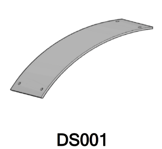 8 мм зношений металевий лист для повітродувки для Albach Silvator