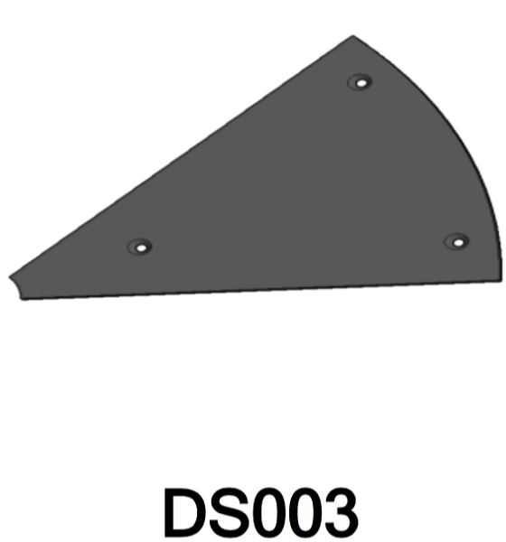8 мм зношений металевий лист для повітродувки для Albach Silvator