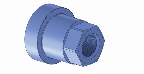 Втулка D84x90 M36 під страху для Vecoplan VEZ