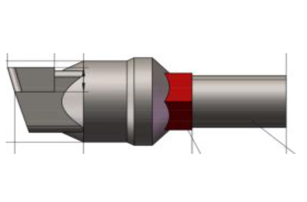 зуб фрези для пеньків із квадратним плечем 5/8"-18 з TC для Sandwik ®