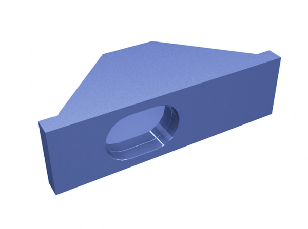 Опорна пластина 90x35x26 мм для Lindner Micromat