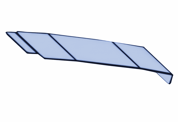 Зношений металевий лист для повітродувної труби (нижня) для Eschlböck ®